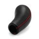 Kamei Audi 100 S4 Typ 4A C4 1991-1994 UR S6 C4 Typ 4a5 Avant Typ 4a9 1994-1997 Red Stitched Leather Shift Knob 5 Speed M12X1.5