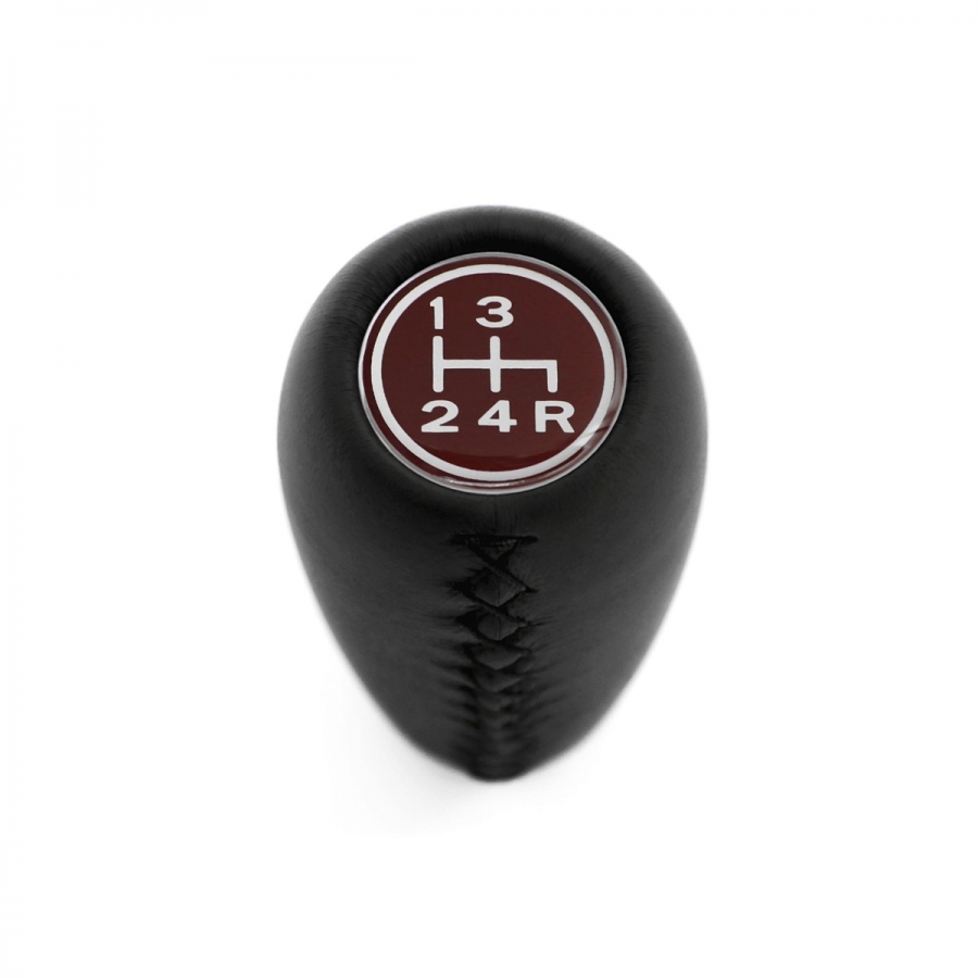 Datsun Competition Short Shift Knob OEM Part Number 40-J4252B 4 Speed MT Genuine Leather Shifter Lever Screw-On Type M8x1.25